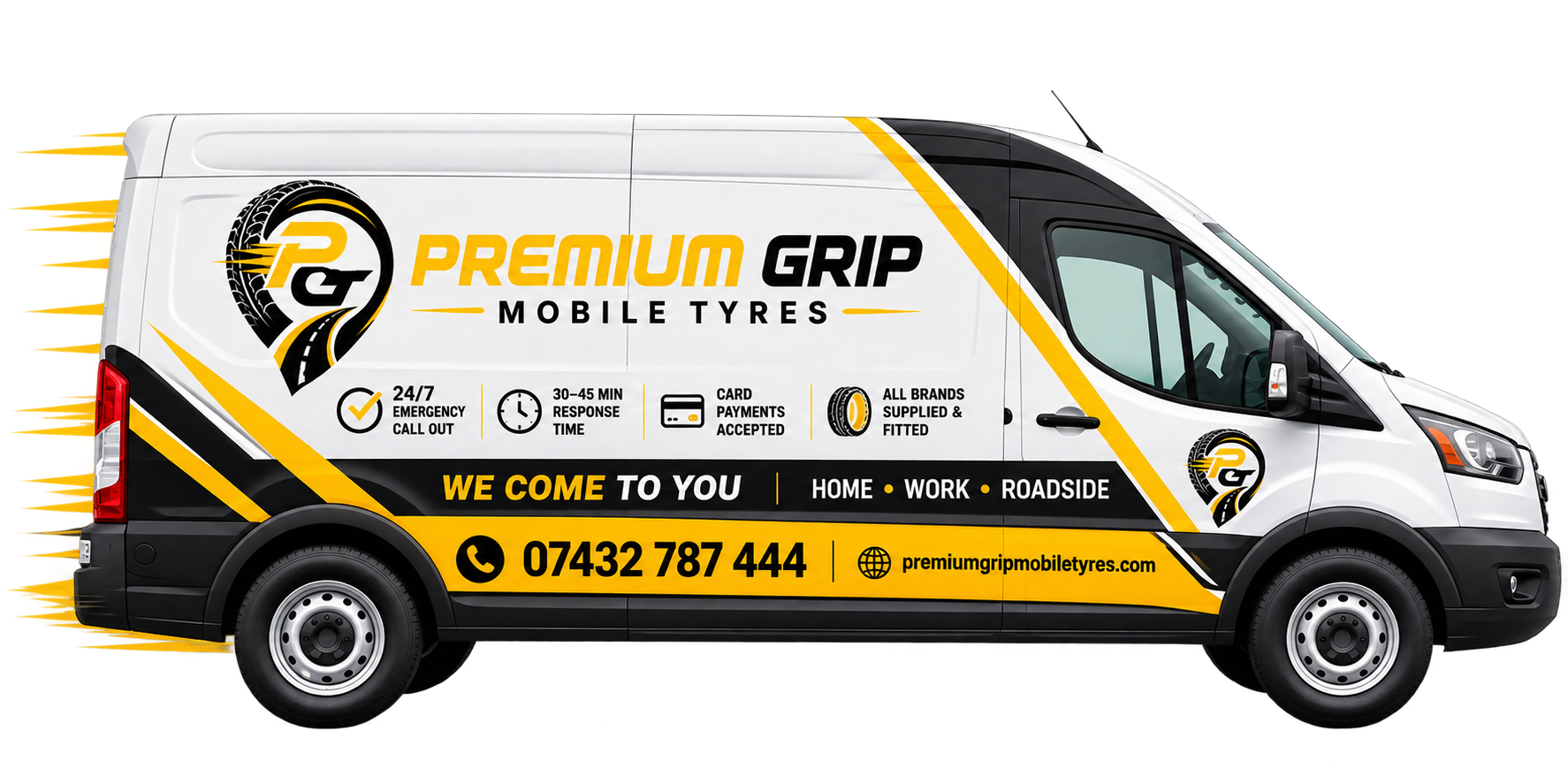 Premium Grip Mobile Tyres Van